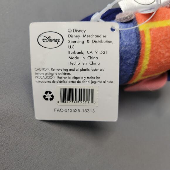 Zootopia Disney Tsum Tsum Bunny Judy Hopps Plush Toy Orange Blue 3" Long New - Picture 11 of 16